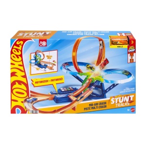 Set de Pista Hot Wheels cu Accelerare, Model JKJ78, Include 1 Masinuta, Pista cu Looping - Img 7