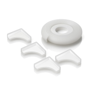 Set de protectie pentru colturi si margini reer, 4 colturile 2 m, transparent - Img 9