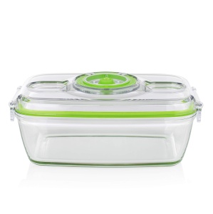 Set de recipiente alimentare din sticla Princess 492985 cu pompa electrica, 2.5W, 0.7L si 1.1L - Img 4
