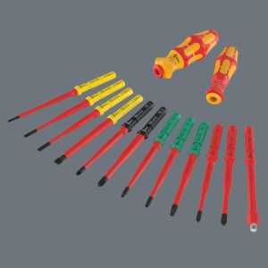 Set de scule Wera Kraftform Kompakt VDE 24, 25 piese, izolare 10.000V - Img 9