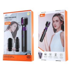 Set de styling pentru par HOME 3 in 1, 1800W, cu perie de uscare si bucle - Img 4