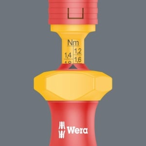 Set de surubelnite cu cuplaj Wera Kraftform Kompakt VDE 16, izolate, cu 6 schimbatoare - Img 4