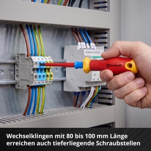 Set de surubelnite Einhell VDE 20 piese, cu maner ergonomic - Img 4