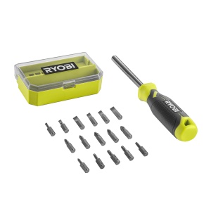 Set de surubelnite RYOBI, mixte, 17 buc. RHSDM1701