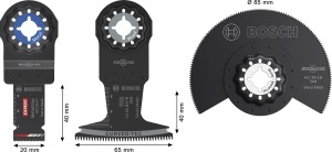 Set de unelte Bosch 3 piese pentru taierea lemnului si metalului, Starlock - Img 3