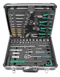 Set de unelte Bruder Mannesmann M29078 160 piese valiza aluminiu 10 ani garantie - Img 5