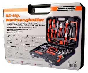 Set de unelte Bruder Mannesmann M29083 95 piese cu geanta robusta - Img 3