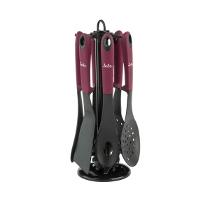 Set de ustensile de bucatarie Jata HACC4600, 6 piese, nylon, rezistent la 210 C
