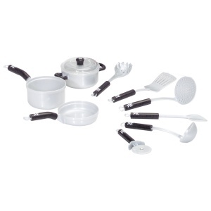 Set de Vase de Gatit pentru Copii Theo Klein 9428, 9 piese, Plastic