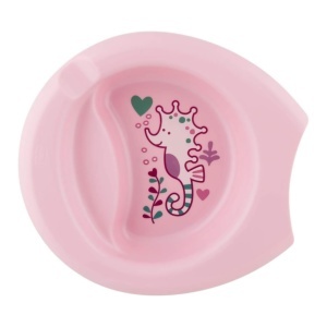 Set de vesela pentru bebelusi Chicco 6 luni farfurie termica cana anti-picurare lingurita ergonomica - Img 3