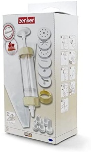 Set Decorare Prajituri ZENKER 15285, 6 Tulle, Culoare AlbCreme - Img 2