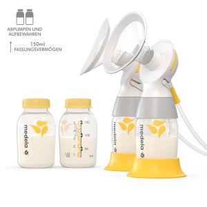 Set Dublu Pompa Medela Classic PersonalFit Flex, Compatibil cu Freestyle si Swing Maxi - Img 3