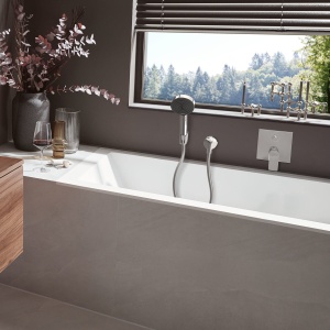 Set dus hansgrohe Pulsify Select S, 3 tipuri de jeturi, crom, furtun 1.60 m - Img 2