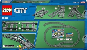 Set extensie sine LEGO City 60238 6 elemente compatibil cu trenurile LEGO - Img 9