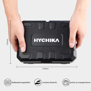 Set fierastrau circular HYCHIKA, 19 piese, diametru 19-127 mm, pentru lemn si PVC, cu accesorii incluse - Img 7