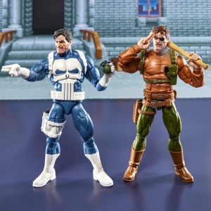 Set Figurine de Colectie Hasbro Marvel Legends - Punisher si Nick Fury, 15 cm, 20 Accesorii - Img 2