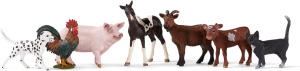 Set Figurine Ferma Schleich 77533 7 Piese Diverse Animale - Img 10