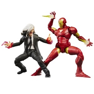 Set Figurine Marvel Legends Iron Man (Extremis) si Mandarin, 15 cm, 12 accesorii