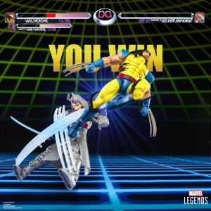 Set Figurine Marvel Legends Wolverine si Silver Samurai, 15 cm, 11 accesorii - Img 7