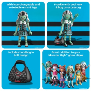 Set Figurine PLAYMOBIL Monster High Frankie Stein cu Accesorii pentru Copii - Img 4