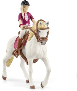 Set Figurine Schleich Horse Club Sofia si Blossom, 10 piese, pentru copii de la 5 ani - Img 4
