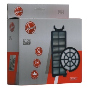 Set filtre aspirator Hoover U103, anti-miros, filtrare extra, compatibil H-POWER 300 - Img 6