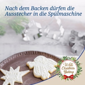Set forme de prajituri Dr Oetker White Christmas Baking 5 motive otel inoxidabil - Img 6
