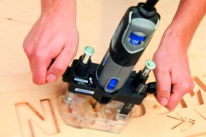 Set freze multifunctionale Dremel 660, 7 piese, pentru lemn, plastic si cauciuc - Img 5