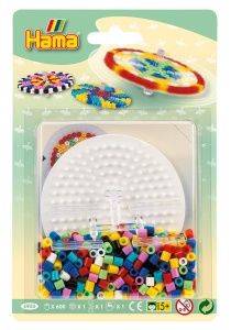 Set Hama Perlen 4903 600 Perle Midi 5 mm Accesorii Incluse Activitate Creativa