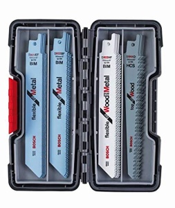 Set lame ferastrau sabie Bosch Professional ToughBox, 20 buc, pentru lemn si metal - Img 8
