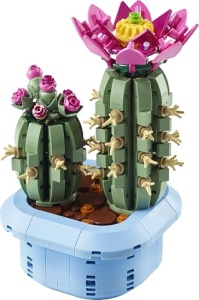 Set LEGO Botanicals 11509 Kaktus Decorativ cu Flori Roz 482 Piese pentru Copii si Adulti - Img 10