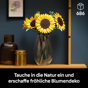 Set LEGO Botanicals Flori Soare 11502, 686 piese, pentru adulti, decor floral - Img 2