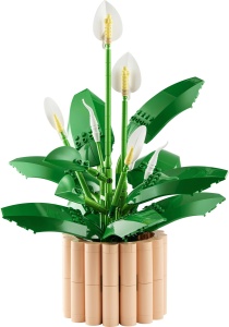 Set LEGO Botanicals Friedenslilie 11504, 474 piese, decoratiune interioara - Img 9