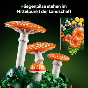 Set LEGO Botanicals Waldpilze - Plante artificiale pentru decor - 806 piese - Img 5