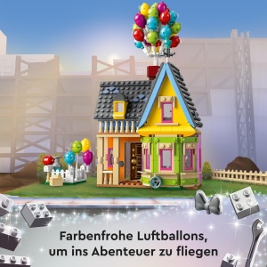 Set LEGO - Casa lui Carl din filmul Inalt, 598 piese, cu figurine Carl, Russell si Dug - Img 4