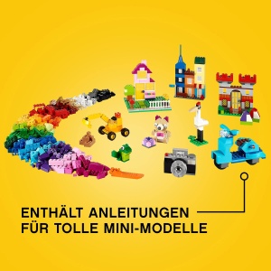 Set LEGO Classic - Cutie Mare cu Piese, 33 Culori, pentru Copii de la 4 Ani - Img 3