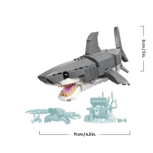 Set LEGO Creator 3-in-1 Wilder Hai 31381 - 379 piese, pentru copii de la 8 ani - Img 7