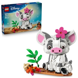 Set LEGO Disney Princess Pua 43292, 885 piese, figurina mobila, 20 cm