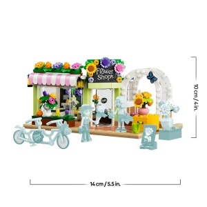 Set LEGO Friends Creativ Magazin de Flori - 377 Piese, 2 Figurine, Accesorii - Img 8