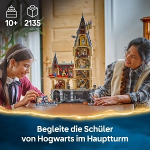Set LEGO Harry Potter Hogwarts - Turn Principal 2135 piese, 12 minifigurine - Img 2