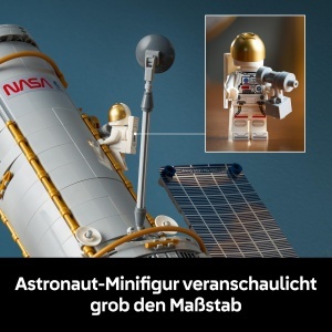 Set LEGO Icons Hubble Telescop - 1252 piese, model 3D, pentru adulti - Img 5
