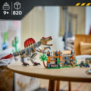Set LEGO Jurassic World Flucht des Spinosaurus 77982, 820 piese, figura mobila - Img 2
