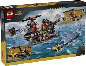 Set LEGO Jurassic World Mosasaurier - 3 Minifiguri, Joc de Rol, 7 Ani - Img 7