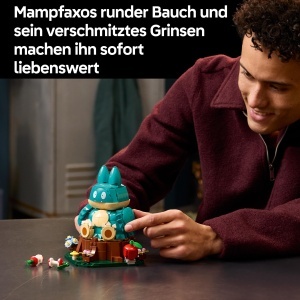 Set LEGO Mampfaxo 72150 - Figurina Pokemon cu membre mobile, decoratiune birou - Img 3
