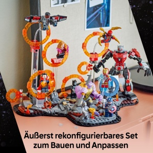 Set LEGO Marvel Avengers Endgame 76323 - 10 Minifiguri, 621 Piese, Cadou Creativ - Img 6