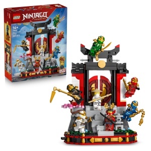 Set LEGO NINJAGO 71866 - Kloster cu 8 Minifiguri si Accesorii, 447 Piese