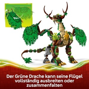 Set LEGO NINJAGO Der Drache des Lebens 71859 - 1050 piese, 8 minifiguri, dragon mobil - Img 3