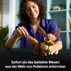 Set LEGO Pokemon Evoli 72151 - 587 piese, figura cu membre mobile, decoratiune pentru birou - Img 3