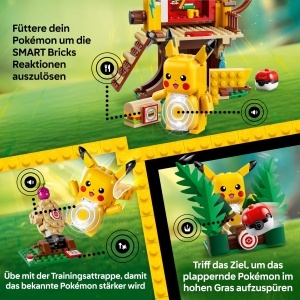 Set LEGO Pokemon SMART Play Pikachu - 400 piese, interactiv, pentru copii de la 6 ani - Img 5