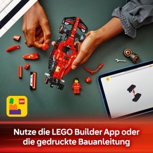 Set LEGO Speed Champions Ferrari SF-24 F1 - 275 piese, cu figurina pilot - Img 6